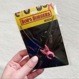 NWOT Hot Topic Bob’s Burgers Louise Necklace